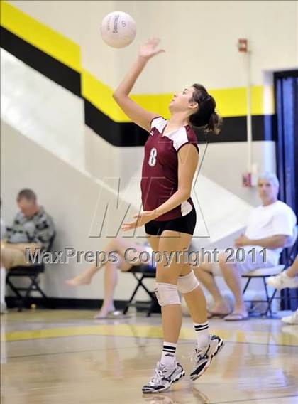 Thumbnail 3 in Capistrano Valley vs Downey (Aloha Cougar Classic) photogallery.