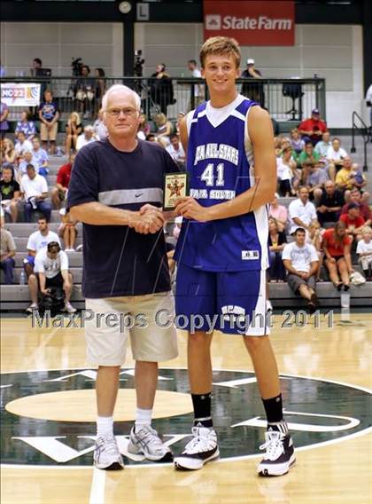 Thumbnail 3 in IBCA All-Star Game (Class 1A/2A) photogallery.