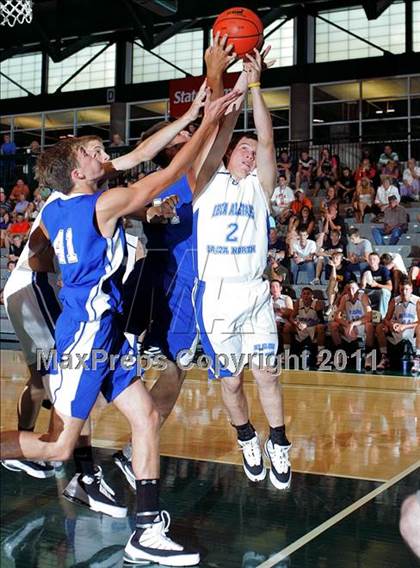 Thumbnail 1 in IBCA All-Star Game (Class 1A/2A) photogallery.