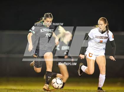 Thumbnail 2 in Bishop Ludden vs Cooperstown (NYSPHSAA Section 3 Class C Round 2) photogallery.
