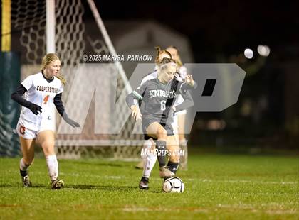 Thumbnail 3 in Bishop Ludden vs Cooperstown (NYSPHSAA Section 3 Class C Round 2) photogallery.
