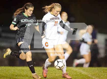 Thumbnail 2 in Bishop Ludden vs Cooperstown (NYSPHSAA Section 3 Class C Round 2) photogallery.