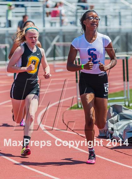 Thumbnail 1 in CIF NCS Bay Shore Championships (Girls Track Events) photogallery.