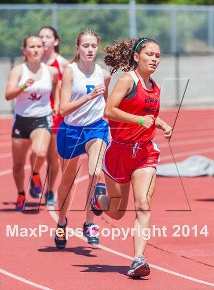 Thumbnail 2 in CIF NCS Bay Shore Championships (Girls Track Events) photogallery.