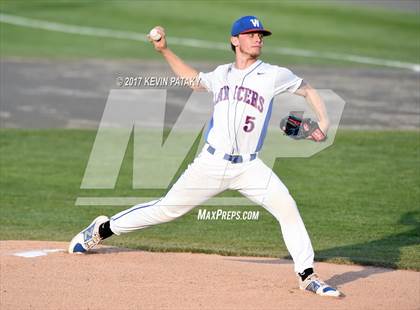 Thumbnail 3 in Lewis Mills vs. Waterford (CIAC Class M Final) photogallery.