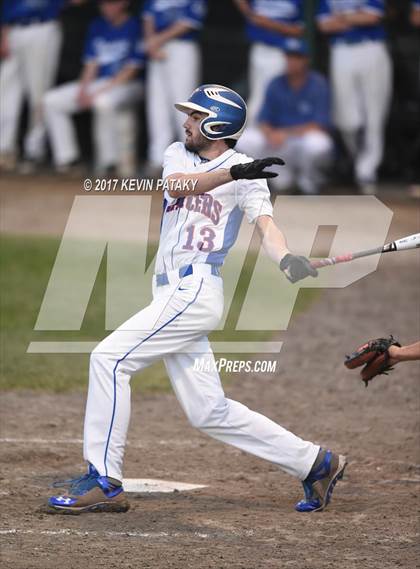 Thumbnail 3 in Lewis Mills vs. Waterford (CIAC Class M Final) photogallery.
