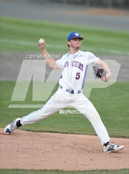 Thumbnail 3 in Lewis Mills vs. Waterford (CIAC Class M Final) photogallery.