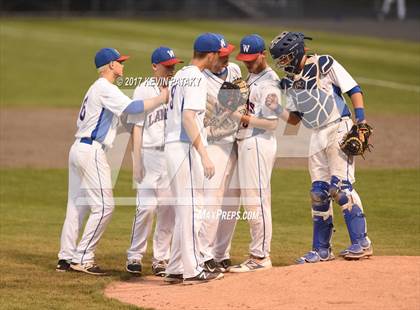 Thumbnail 2 in Lewis Mills vs. Waterford (CIAC Class M Final) photogallery.