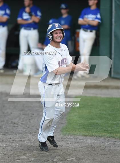 Thumbnail 3 in Lewis Mills vs. Waterford (CIAC Class M Final) photogallery.
