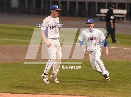 Thumbnail 3 in Lewis Mills vs. Waterford (CIAC Class M Final) photogallery.