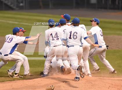 Thumbnail 3 in Lewis Mills vs. Waterford (CIAC Class M Final) photogallery.