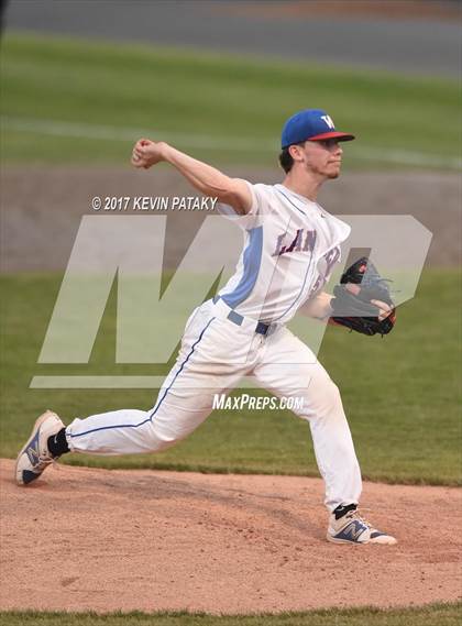 Thumbnail 2 in Lewis Mills vs. Waterford (CIAC Class M Final) photogallery.