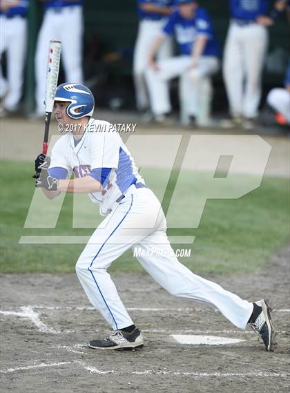 Thumbnail 2 in Lewis Mills vs. Waterford (CIAC Class M Final) photogallery.