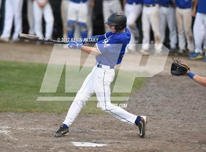 Thumbnail 2 in Lewis Mills vs. Waterford (CIAC Class M Final) photogallery.