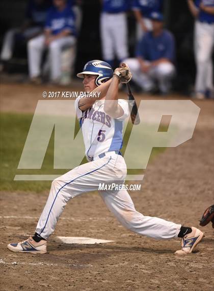 Thumbnail 2 in Lewis Mills vs. Waterford (CIAC Class M Final) photogallery.