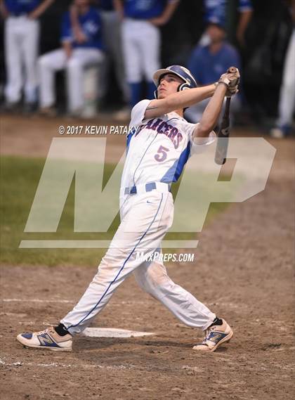 Thumbnail 3 in Lewis Mills vs. Waterford (CIAC Class M Final) photogallery.