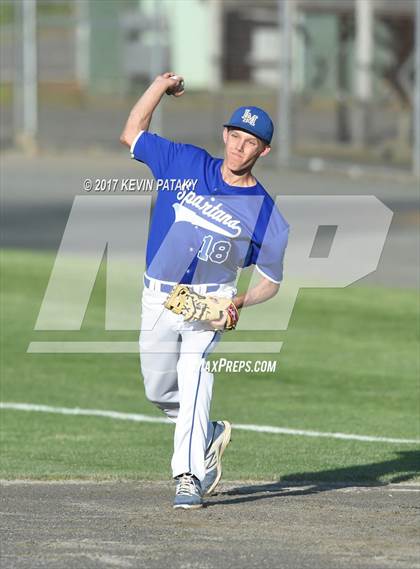 Thumbnail 2 in Lewis Mills vs. Waterford (CIAC Class M Final) photogallery.