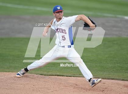 Thumbnail 2 in Lewis Mills vs. Waterford (CIAC Class M Final) photogallery.