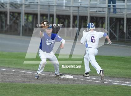 Thumbnail 2 in Lewis Mills vs. Waterford (CIAC Class M Final) photogallery.