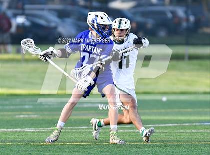 Thumbnail 3 in Allentown Central Catholic vs Southern Lehigh BLAX (PIAA District XI 2A Semifinal) photogallery.