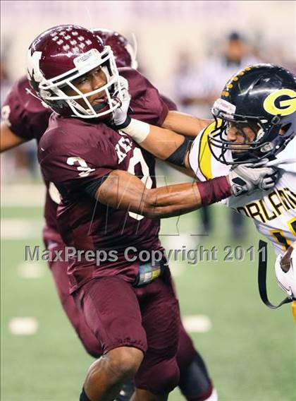 Thumbnail 1 in Mesquite vs. Garland (5A Division 1 Area Playoff ) photogallery.