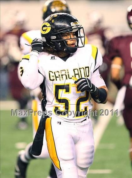 Thumbnail 3 in Mesquite vs. Garland (5A Division 1 Area Playoff ) photogallery.