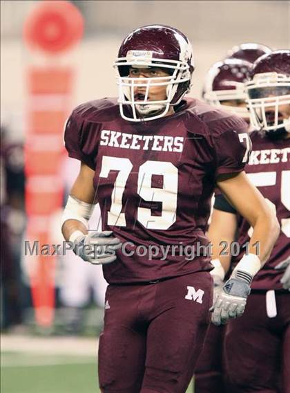 Thumbnail 2 in Mesquite vs. Garland (5A Division 1 Area Playoff ) photogallery.