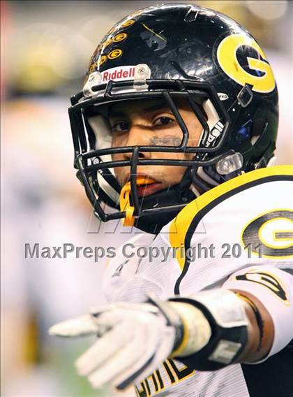 Thumbnail 1 in Mesquite vs. Garland (5A Division 1 Area Playoff ) photogallery.
