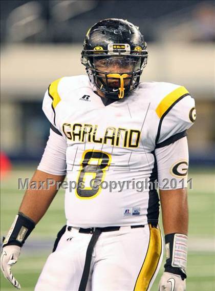 Thumbnail 1 in Mesquite vs. Garland (5A Division 1 Area Playoff ) photogallery.