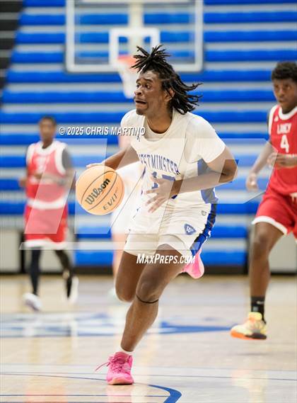 Thumbnail 1 in Westminster Schools of Augusta vs. Laney (100 Black Men of Augusta Thanksgiving Classic) photogallery.