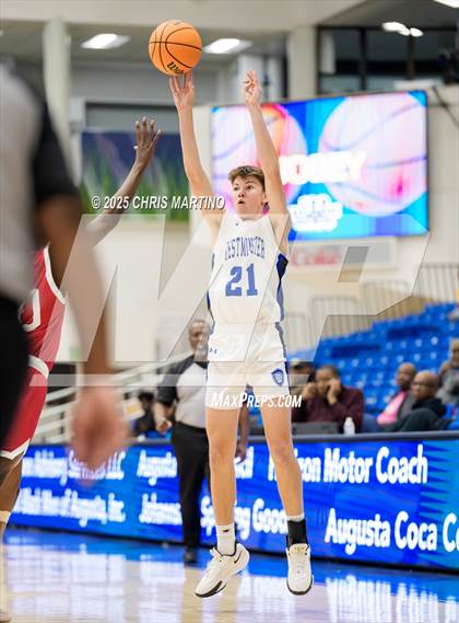 Thumbnail 1 in Westminster Schools of Augusta vs. Laney (100 Black Men of Augusta Thanksgiving Classic) photogallery.