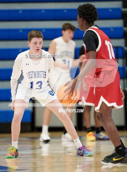 Thumbnail 2 in Westminster Schools of Augusta vs. Laney (100 Black Men of Augusta Thanksgiving Classic) photogallery.