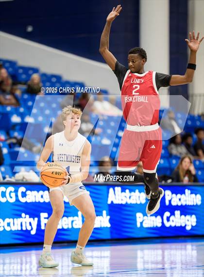 Thumbnail 2 in Westminster Schools of Augusta vs. Laney (100 Black Men of Augusta Thanksgiving Classic) photogallery.