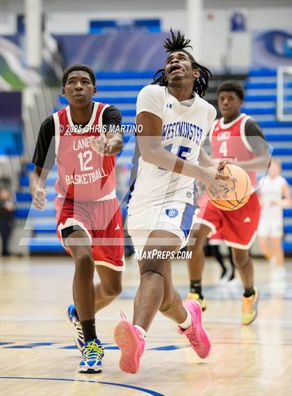 Thumbnail 3 in Westminster Schools of Augusta vs. Laney (100 Black Men of Augusta Thanksgiving Classic) photogallery.