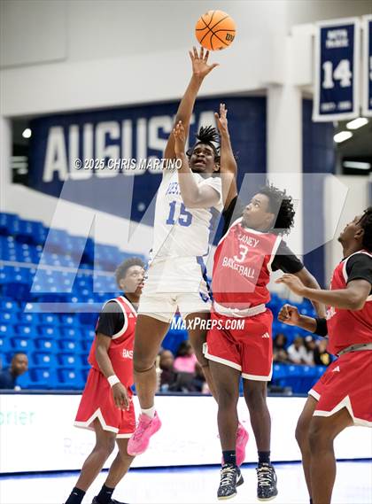 Thumbnail 1 in Westminster Schools of Augusta vs. Laney (100 Black Men of Augusta Thanksgiving Classic) photogallery.