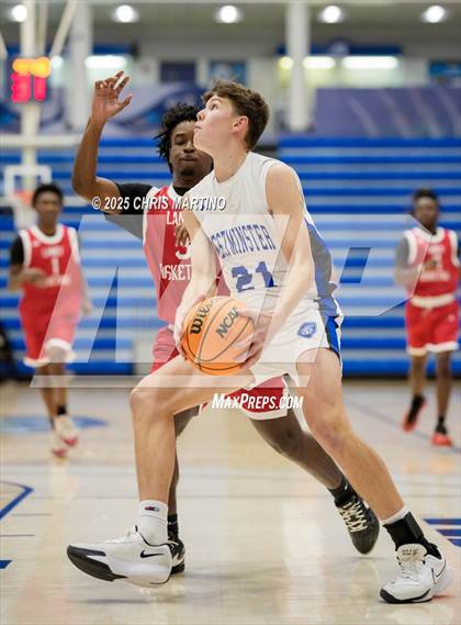 Thumbnail 1 in Westminster Schools of Augusta vs. Laney (100 Black Men of Augusta Thanksgiving Classic) photogallery.