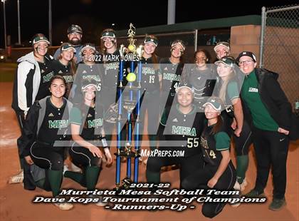 Thumbnail 3 in Villa Park vs. Murrieta Mesa (Dave Kops Tournament of Champions - Final) photogallery.