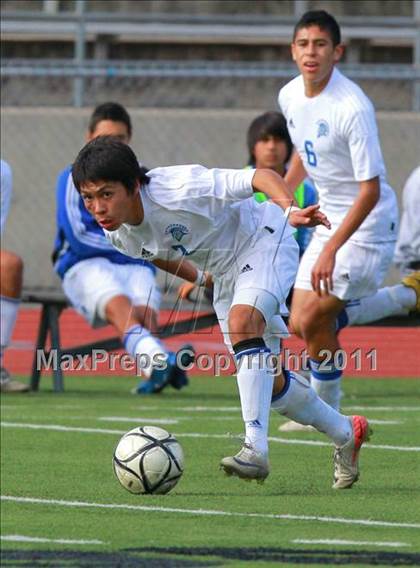 Thumbnail 3 in Chula Vista vs. Monte Vista (San Diego City Tournament) photogallery.