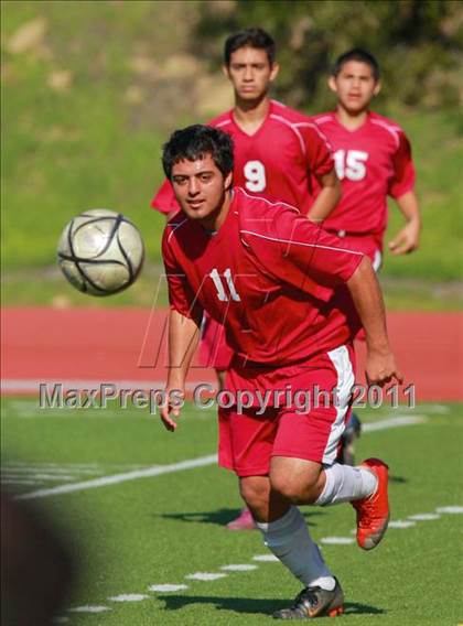 Thumbnail 2 in Chula Vista vs. Monte Vista (San Diego City Tournament) photogallery.