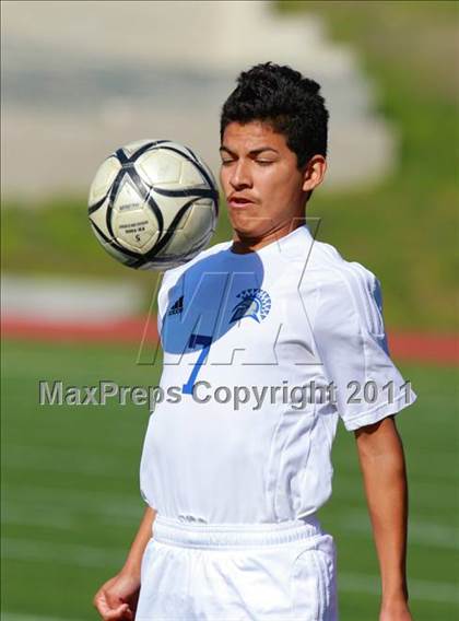 Thumbnail 1 in Chula Vista vs. Monte Vista (San Diego City Tournament) photogallery.