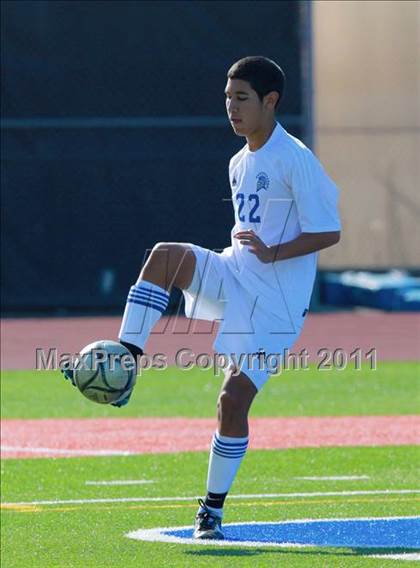 Thumbnail 2 in Chula Vista vs. Monte Vista (San Diego City Tournament) photogallery.