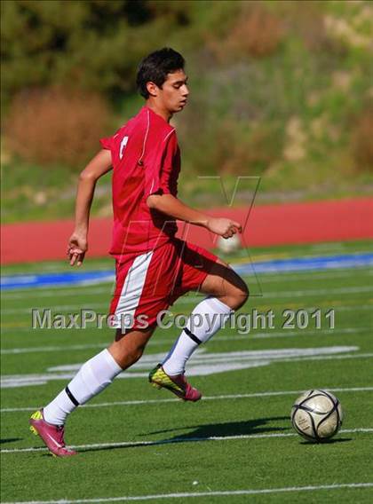 Thumbnail 2 in Chula Vista vs. Monte Vista (San Diego City Tournament) photogallery.