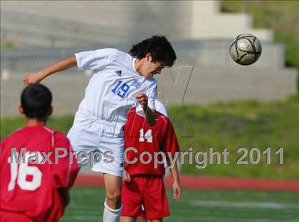 Thumbnail 1 in Chula Vista vs. Monte Vista (San Diego City Tournament) photogallery.