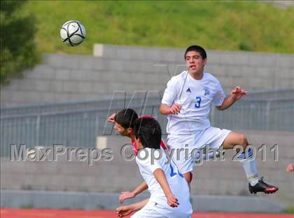 Thumbnail 2 in Chula Vista vs. Monte Vista (San Diego City Tournament) photogallery.