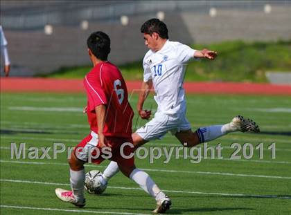 Thumbnail 2 in Chula Vista vs. Monte Vista (San Diego City Tournament) photogallery.