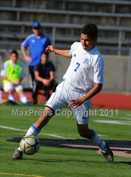Thumbnail 2 in Chula Vista vs. Monte Vista (San Diego City Tournament) photogallery.