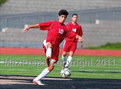 Thumbnail 2 in Chula Vista vs. Monte Vista (San Diego City Tournament) photogallery.