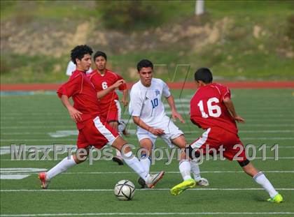 Thumbnail 3 in Chula Vista vs. Monte Vista (San Diego City Tournament) photogallery.