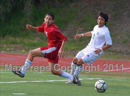 Thumbnail 3 in Chula Vista vs. Monte Vista (San Diego City Tournament) photogallery.