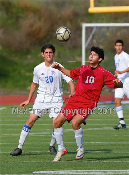 Thumbnail 3 in Chula Vista vs. Monte Vista (San Diego City Tournament) photogallery.